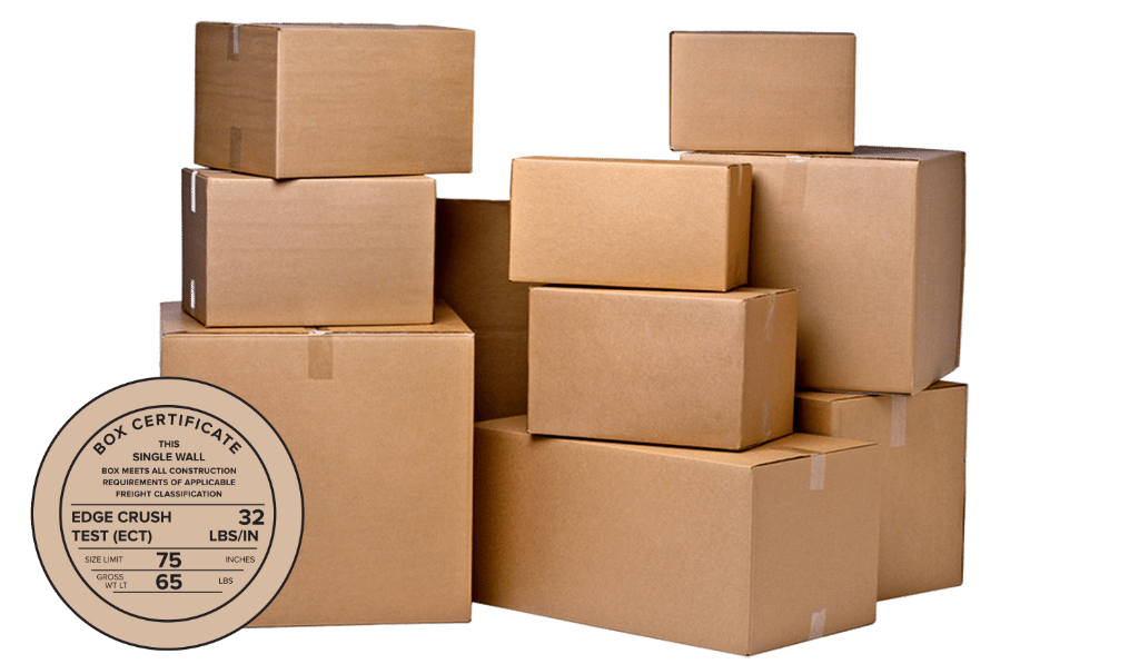 Stack of Boxper moving boxes